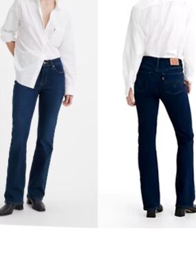 Levi's Women's Dark Wash Classic Bootcut Jeans Size 29